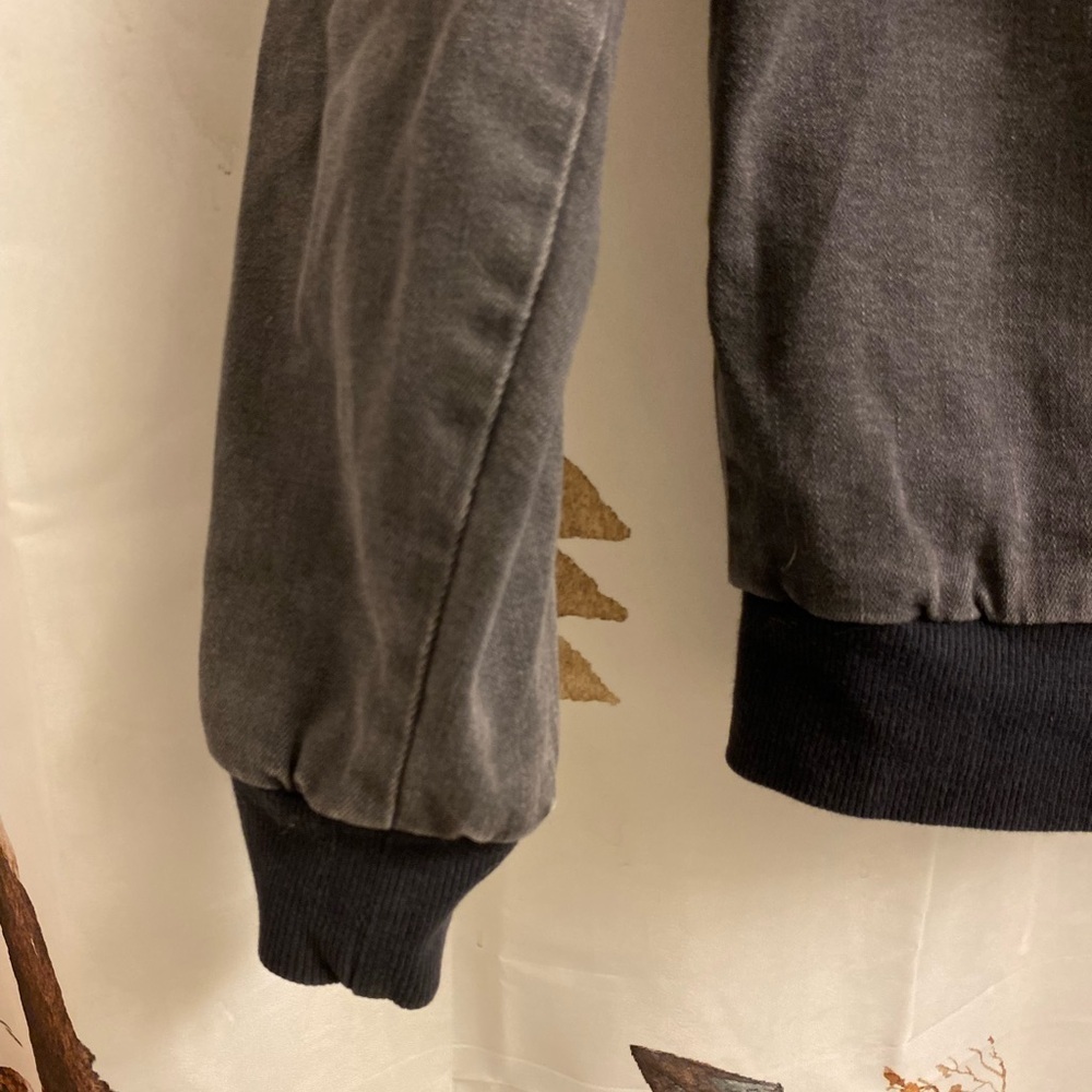 Small Gray Bomber Jacket​​​ - Picture 6 of 9